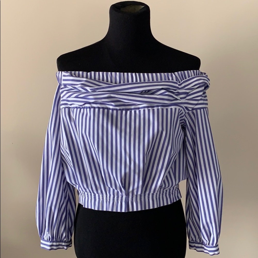 Zara semi Crop Top